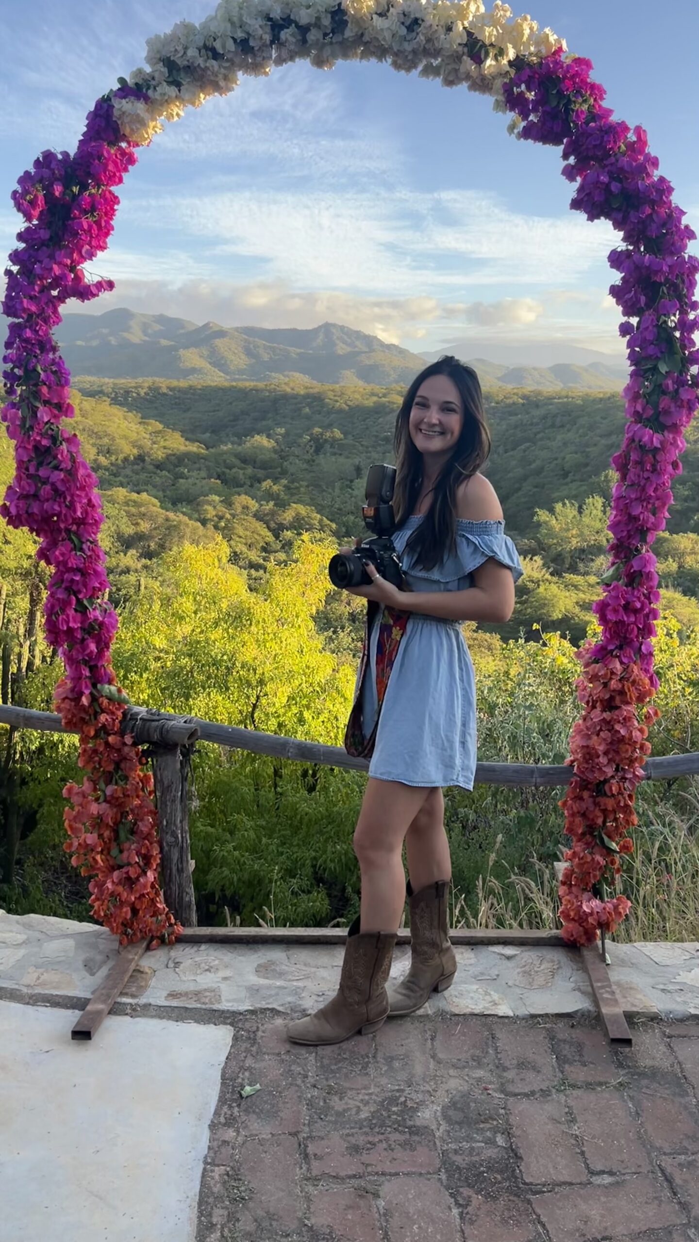 photographer at her first destination wedding in Mexico