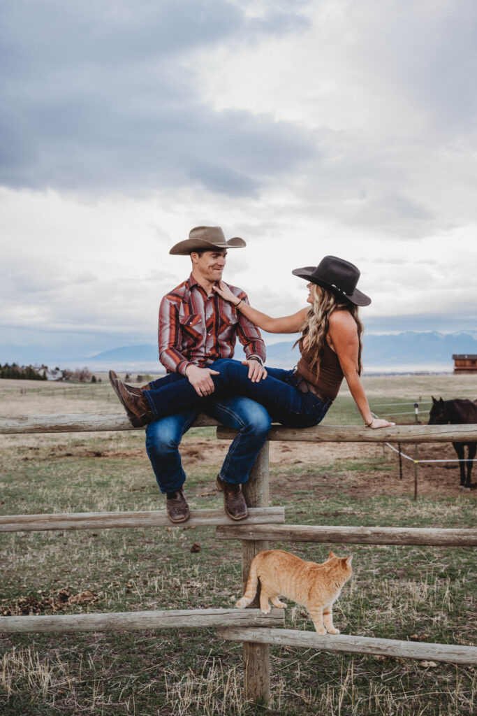 Couples photoshoot in Montana