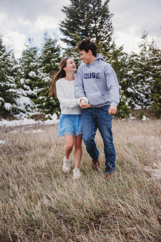 nature couples storytelling, Montana