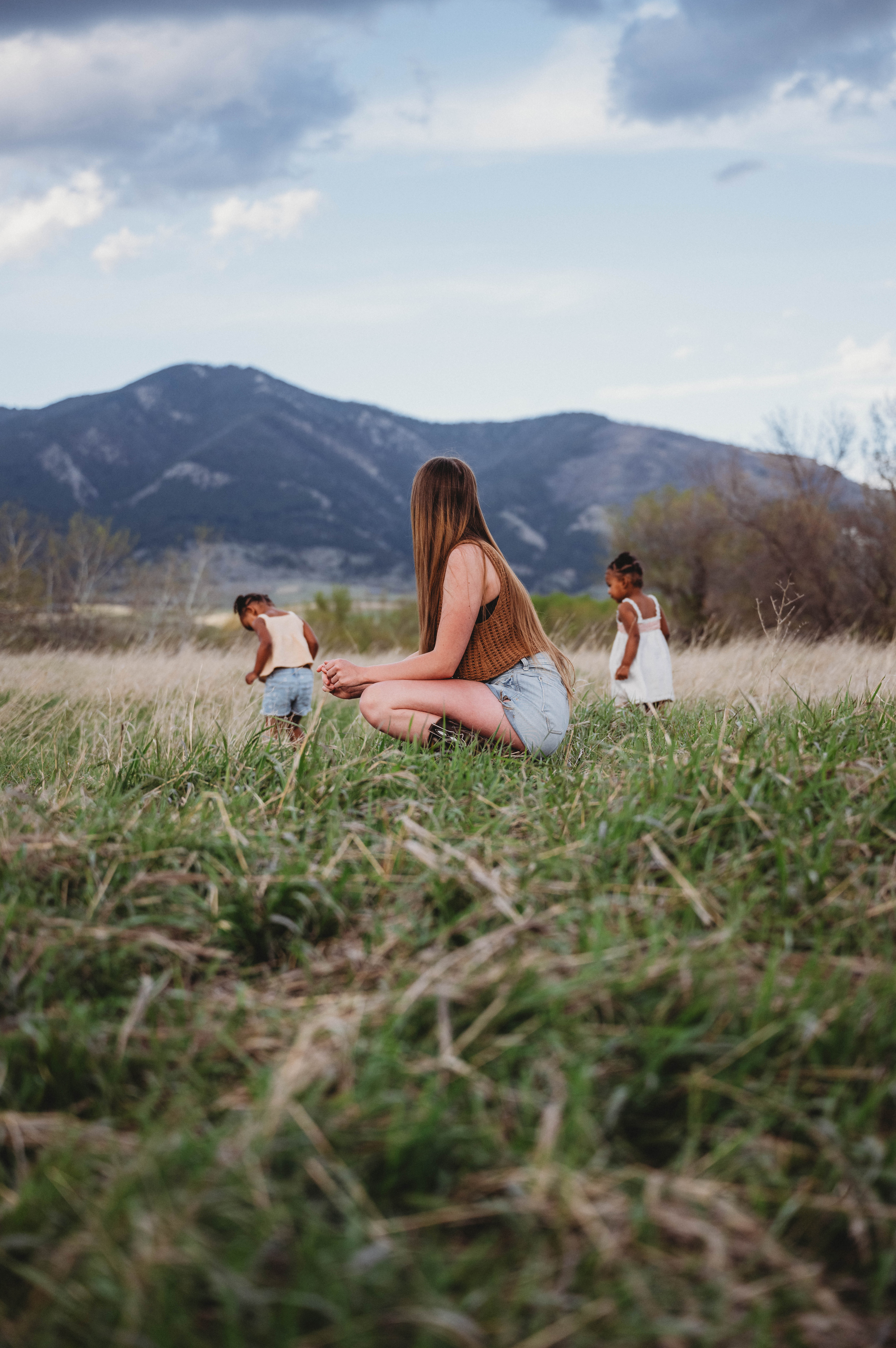 mommy and me session in bozeman montana
